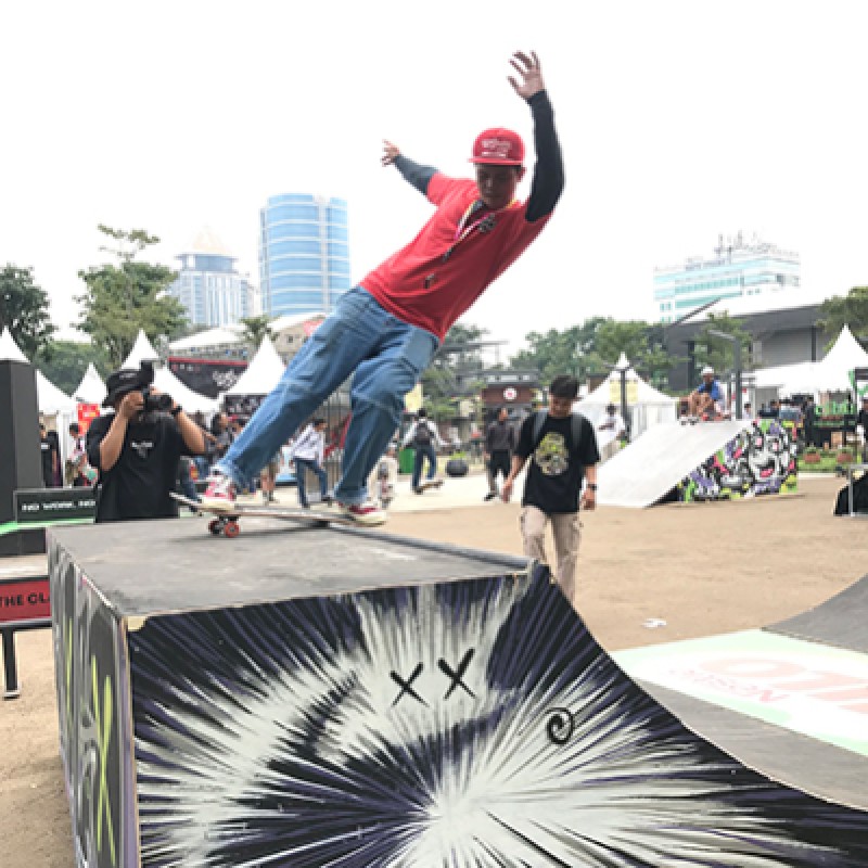 Rayakan Hari Lebaran Skateboard, "Go Skate Day" digelar di Cibis Park